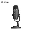 BOYA By-pm500 Micrófono USB compatible con computadoras Windows y Mac